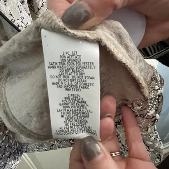 Alex Evenings - DRESSY 2 PIECE JACKET AND TANK - Size Medium - Picture 6 of 7